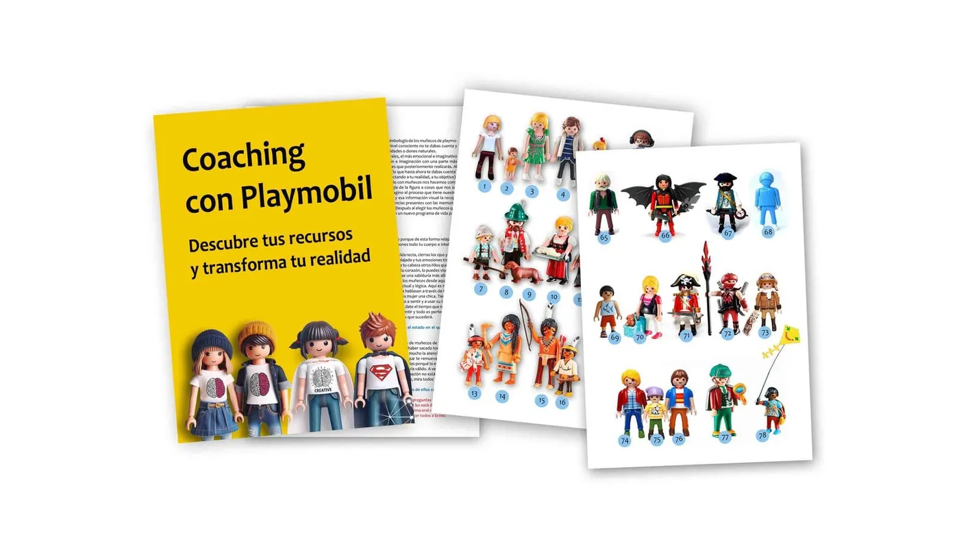 Manual en PDF para las sesiones online de coaching con Playmobil