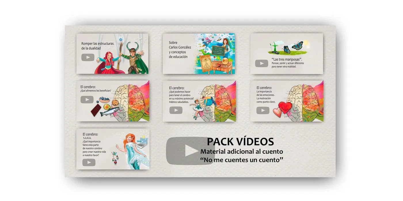 Pack de vídeos del cuento