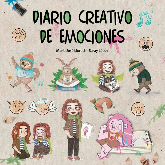 Portada del Diario Creativo de Emociones